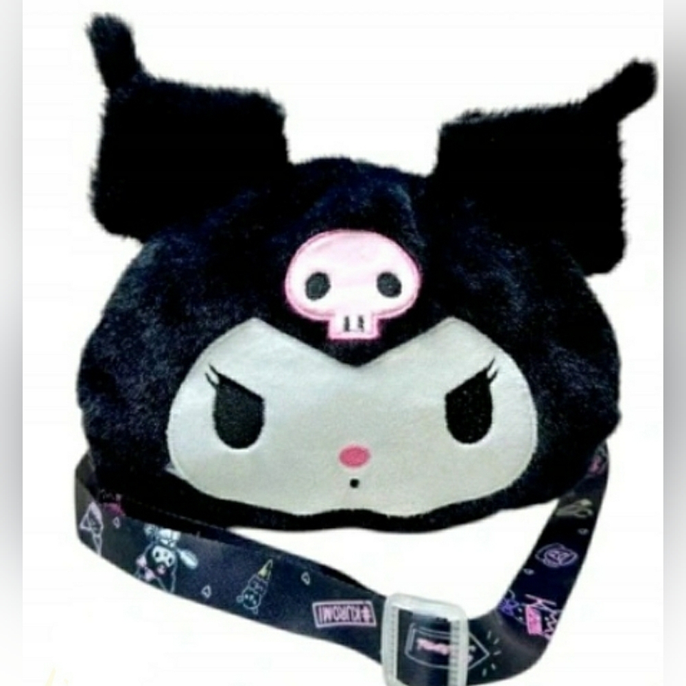 Black and Pink Character Plush Bag
Sanrio Cute Cinnamoroll Melody Kuromi Women